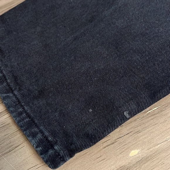 SILVERTAB LEVIS 90’s VINTAGE LOOSE FIT BLACK JEANS MADE IN USA WOMENS 28 - Picture 5 of 16